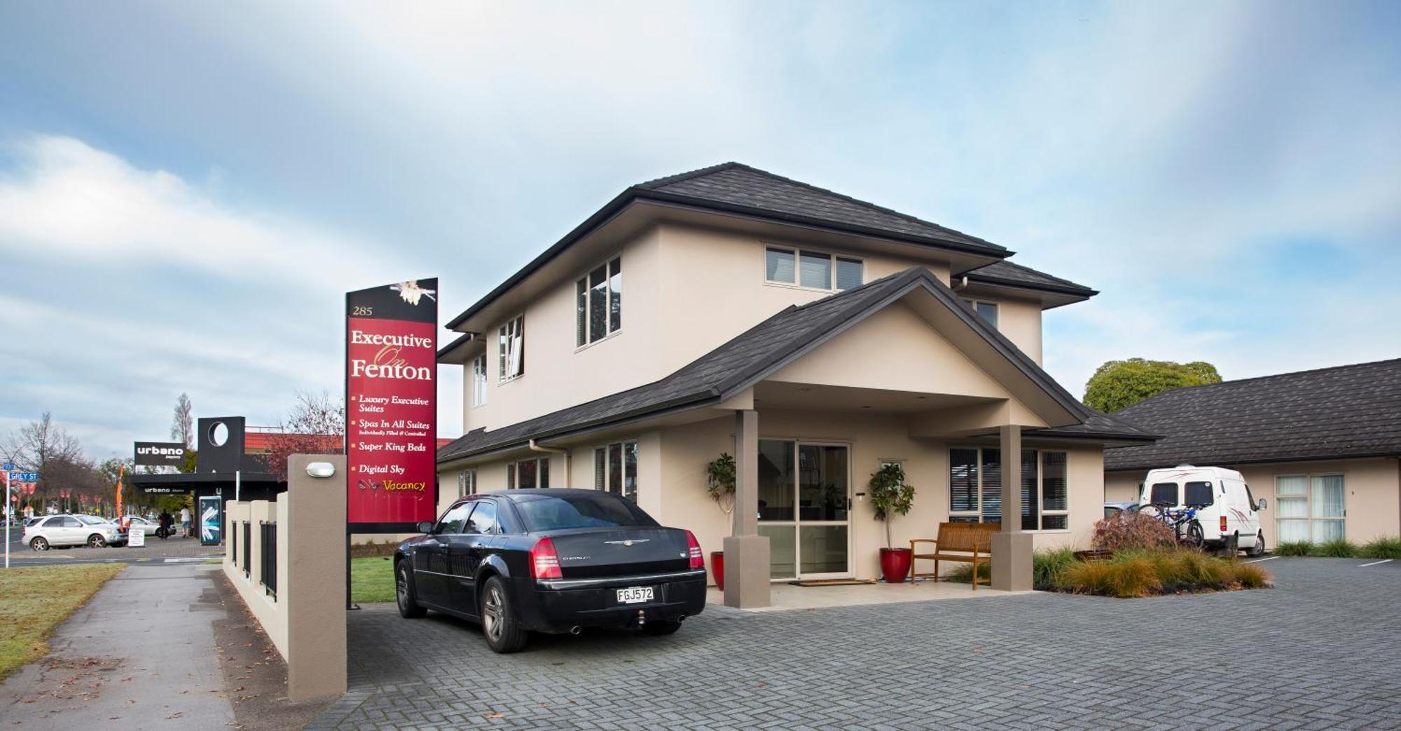 Executive On Fenton Motel Rotorua Eksteriør billede